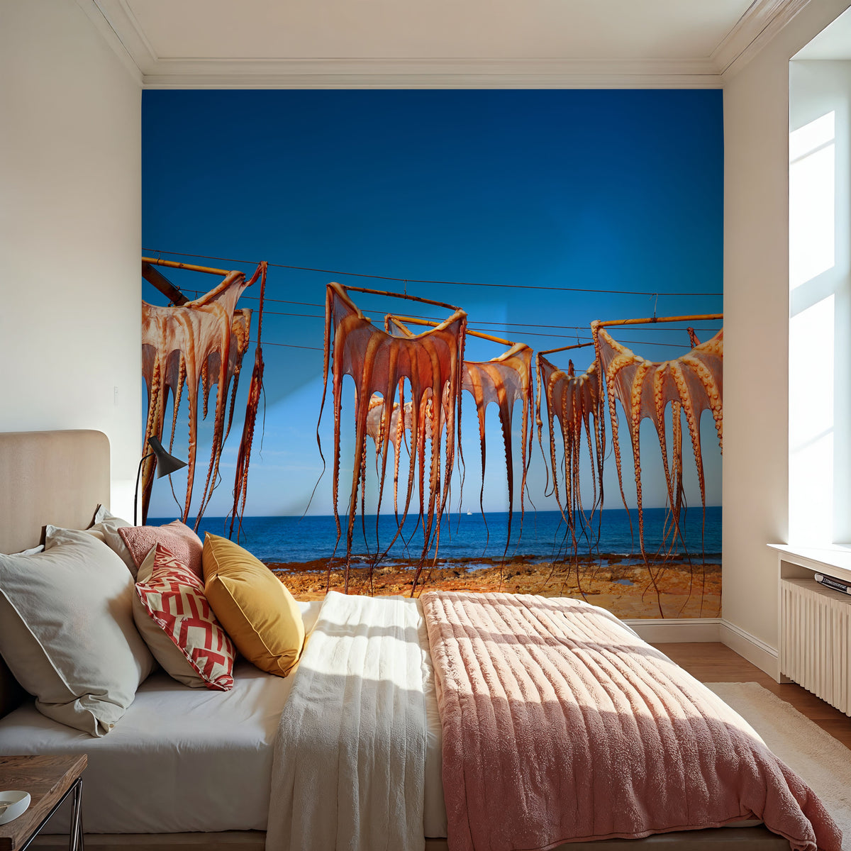 Octopus Harvest Mural Wallpaper - room preview 03