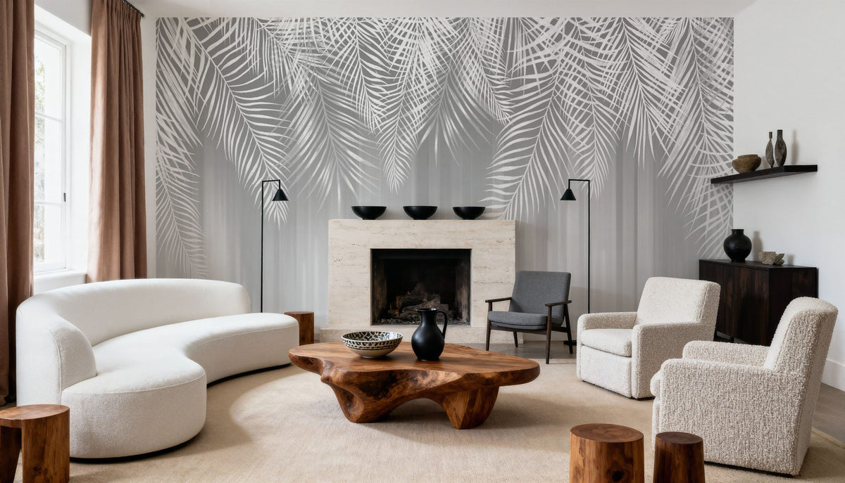 Crying Leaves Mural Wallpaper - room preview 03