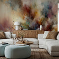 Abstract Journey in Earthy Colors Mural Wallpaper - room preview 03