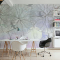 Shade of Trees Lilac Mural Wallpaper - room preview 03