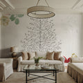 Holiday Traditions IV Red Mural Wallpaper - room preview 03