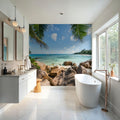 Beach Escape Mural Wallpaper - room preview 03