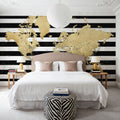 World Map Cities - Harper Mural Wallpaper - room preview 03