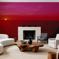 Crimson Horizon Mural Wallpaper - room preview 03