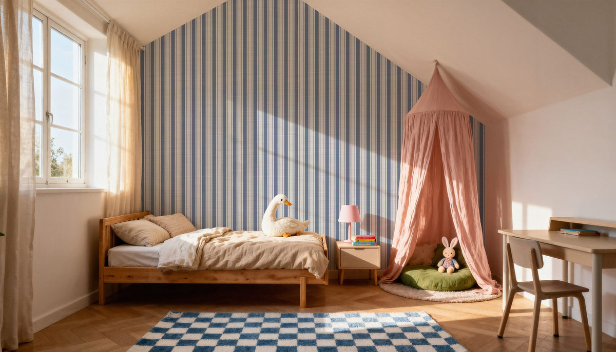 Les Andelys Vertical, Sky Mural Wallpaper - room preview 03