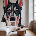 Husky Mural Wallpaper - room preview 03