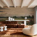 Rest on the River Mural Wallpaper - room preview 03