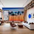 Santa Barbara Sunset I Mural Wallpaper - room preview 03