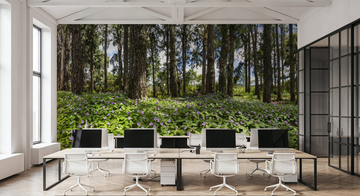 Eucalyptus Woods Mural Wallpaper - room preview 03