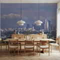 Mountain Metropolis Mural Wallpaper - room preview 03