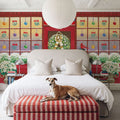 Main Street Christmas III Mural Wallpaper - room preview 03
