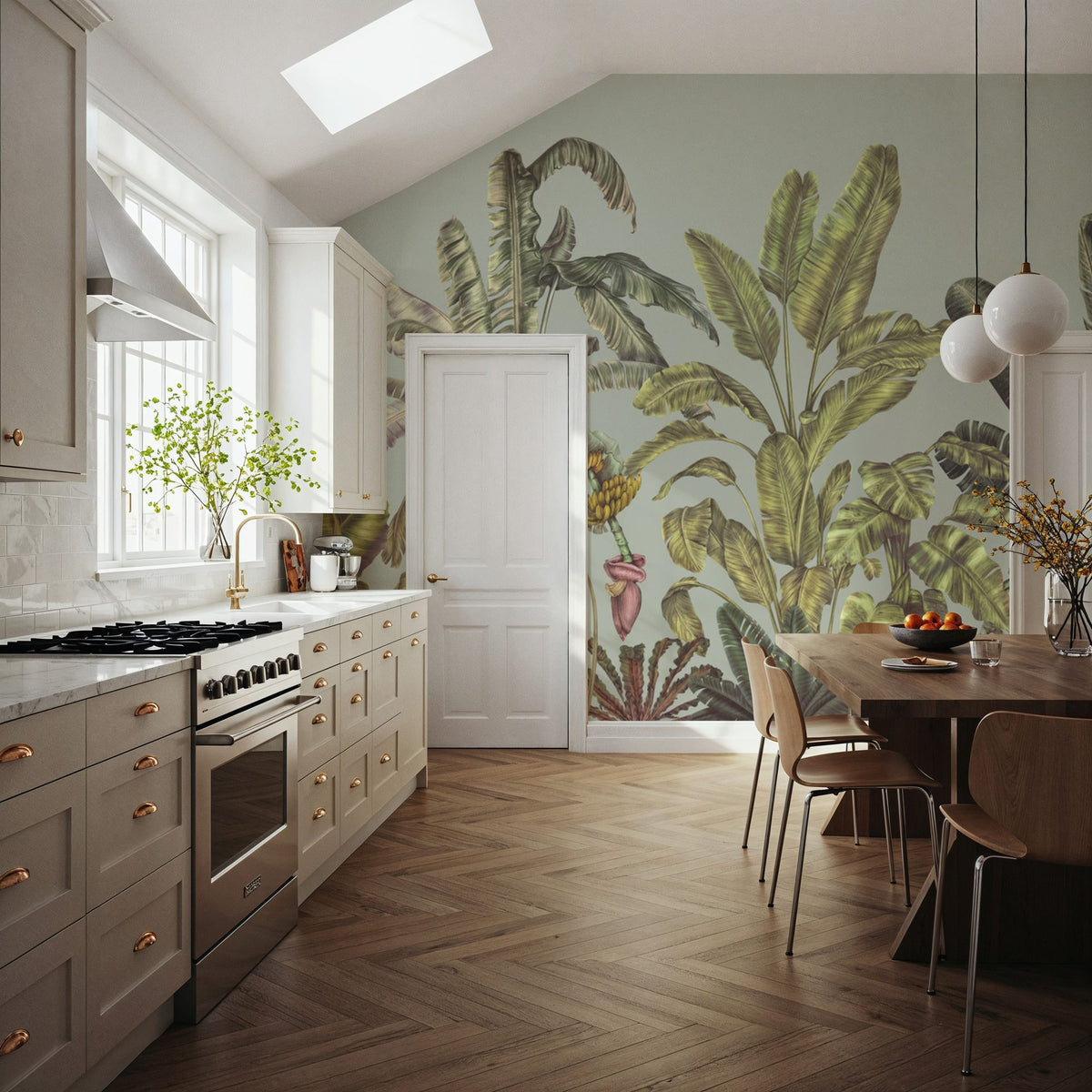 Madagascar Foliage, Sky Mural Wallpaper - room preview 03
