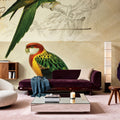 Pretty Bird III Mural Wallpaper - room preview 03