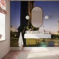 Twilight Bridge Majesty Mural Wallpaper - room preview 03