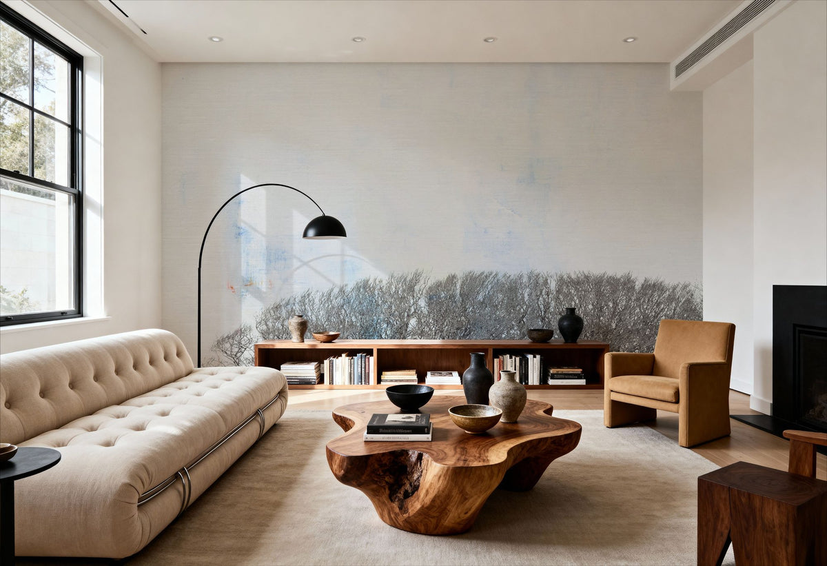 Row of Trees Mural Wallpaper - room preview 03