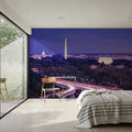 Capital Twilight Mural Wallpaper - Blue Tone - room preview 03