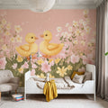 Delightful Ducklings Mural Wallpaper - room preview 03