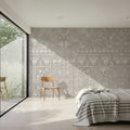 Floral Mood Beige Mural Wallpaper - room preview 03