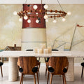 Schooner Bay Map Mural Wallpaper - room preview 03