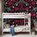 Love Sentiments Kisses Mural Wallpaper - room preview 03