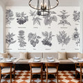 Map of Berries Mural Wallpaper - room preview 03