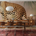 Cheetahs Tropical Jungle Mural Wallpaper - room preview 03