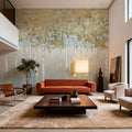 Shimmering Forest Mural Wallpaper - room preview 03
