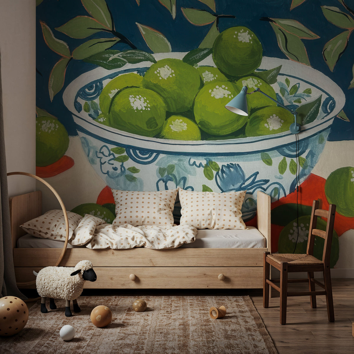 Bowl of Summer Fruit II Mural Wallpaper - room preview 03