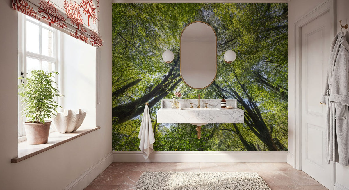 Unsuikyo Treetops Mural Wallpaper - room preview 03
