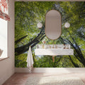 Unsuikyo Treetops Mural Wallpaper - room preview 03
