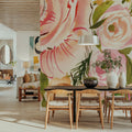 Floral Fantasy II Mural Wallpaper - room preview 03