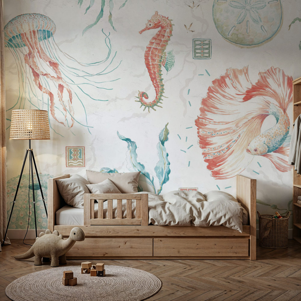 Floating Sea Mural Wallpaper - room preview 03