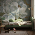 Peony Tile I Mural Wallpaper - room preview 03