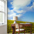 Mustard Fields Napa Valley Mural Wallpaper - room preview 03