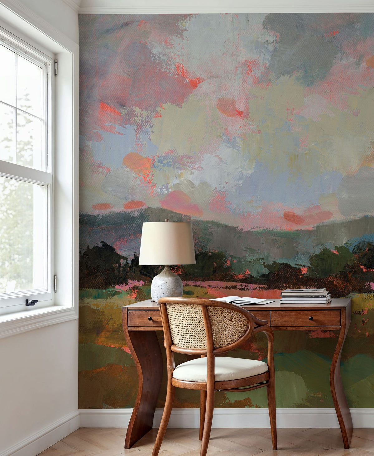 Sunset Hues II Mural Wallpaper - room preview 03