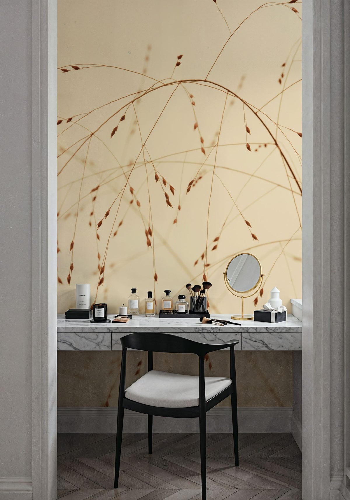 Lakeside Grasses Mural Wallpaper - room preview 03