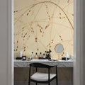 Lakeside Grasses Mural Wallpaper - room preview 03
