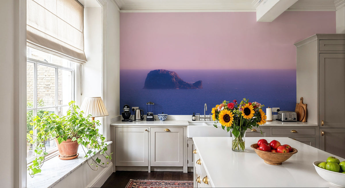 Whale Rock Mural Wallpaper - room preview 03
