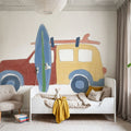 Surf Bus No.4 Mural Wallpaper - room preview 03