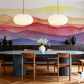 Rainbow Mountains Mural Wallpaper - room preview 03