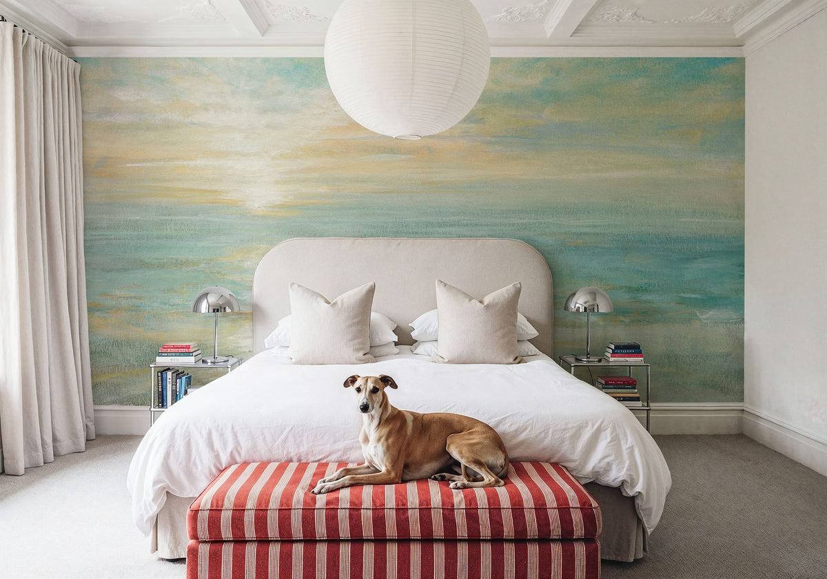 Sunrise Mural Wallpaper - room preview 03