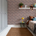Chamelion Burnt Orange Mural Wallpaper - room preview 03