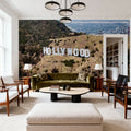 The Hollywood Sign Mural Wallpaper - room preview 03