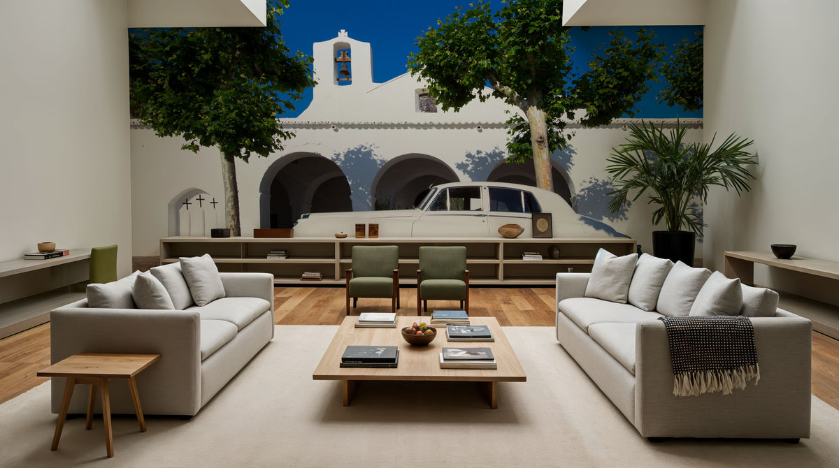 Mediterranean Church Mural Wallpaper - room preview 03