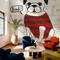 Puppy Love VII Mural Wallpaper - room preview 03