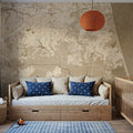 Virginia Beach Ochre Mural Wallpaper - room preview 03