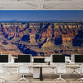 Grand Canyon Line Mural Wallpaper - room preview 03