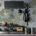 Overleaf Woodland, French Blue Mural Wallpaper - room preview 03