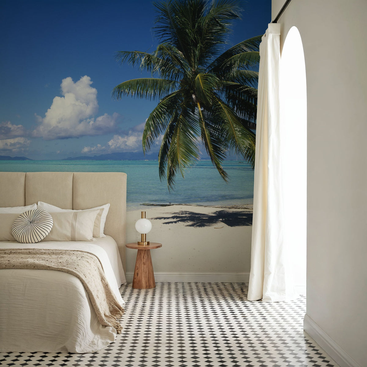 Paradise Cove Mural Wallpaper - room preview 03