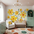 Pretty Blooms II Mural Wallpaper - room preview 03